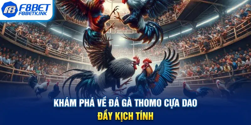 Khám phá về đá gà Thomo cựa dao đầy kịch tính